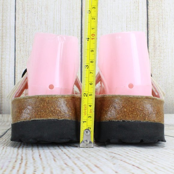 BIRKENSTOCK Birkis Two Strap Slide Sandals Size 7 - Picture 6 of 9